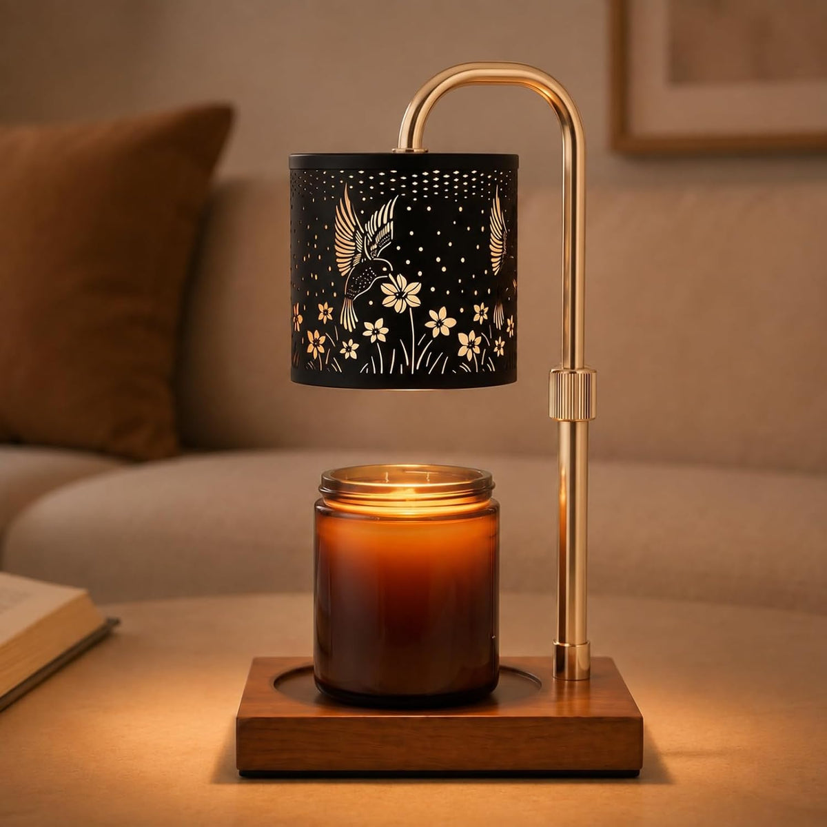 Hummingbird Candle Warmer Lamp Timer - Birthday Gifts for Women