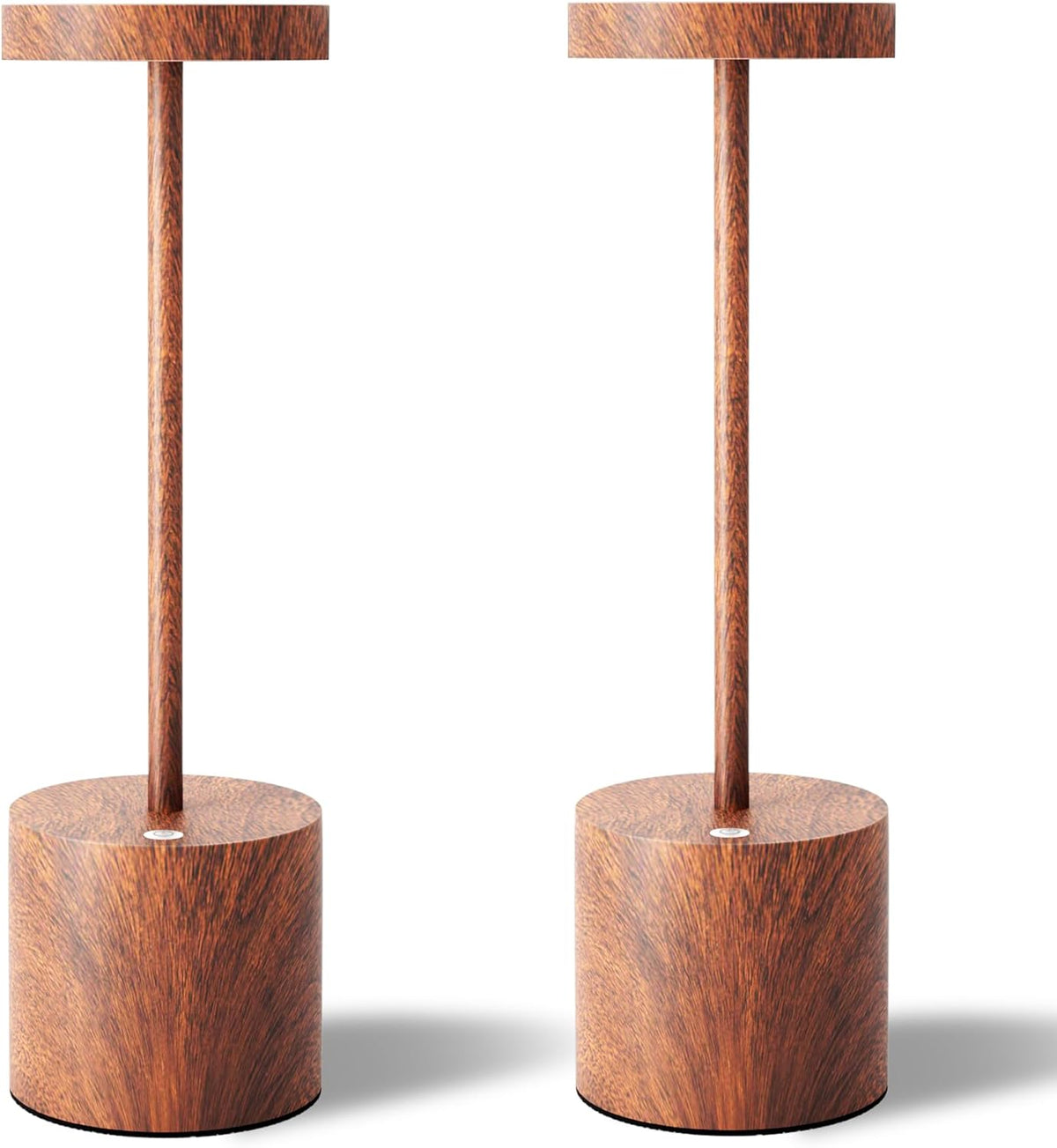 LED Cordless Table Lamps Set of 2, 5000Mah Rechargeable Table Light