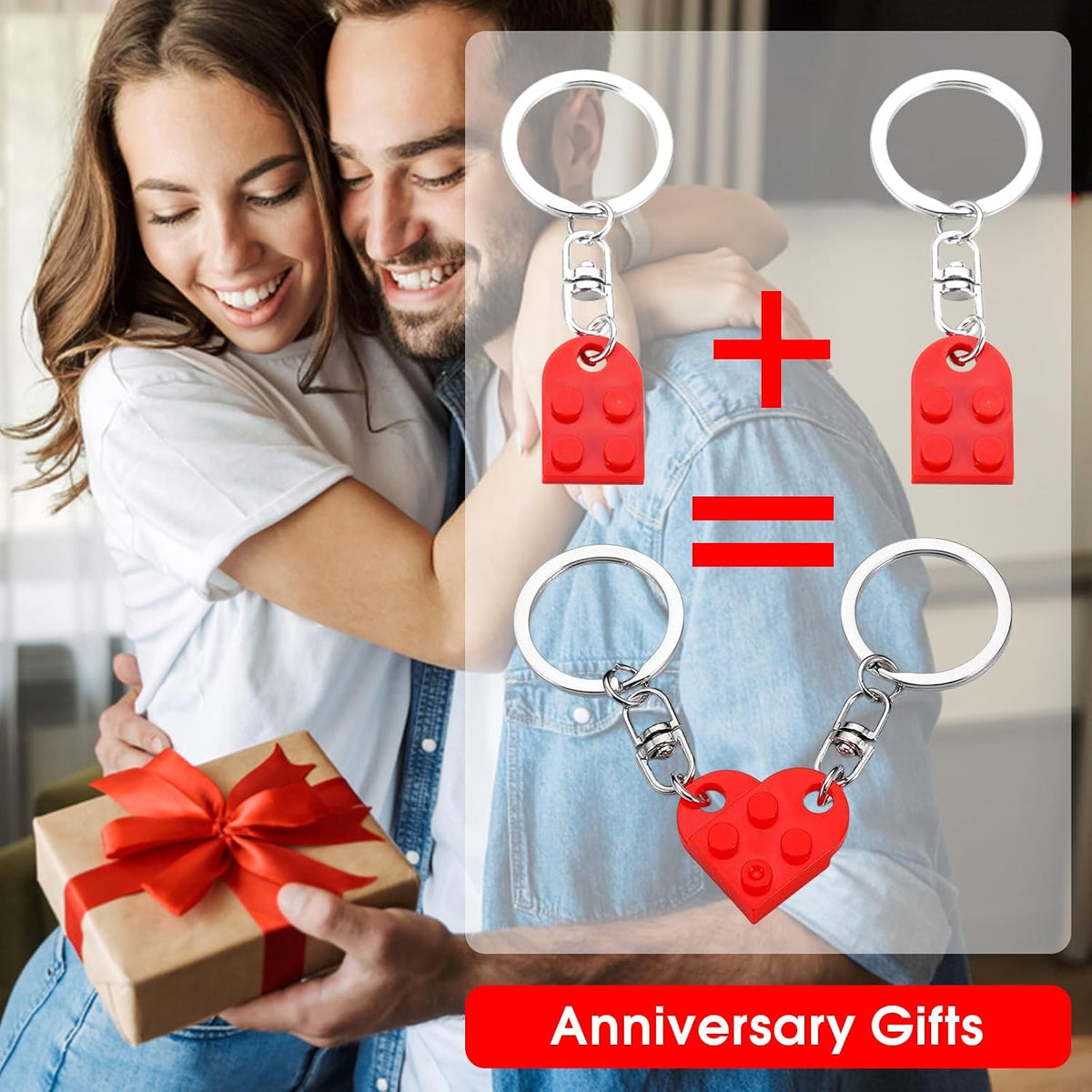 Couples Matching Keychain for Boyfriend Sweetest Day National Boyfriend Day