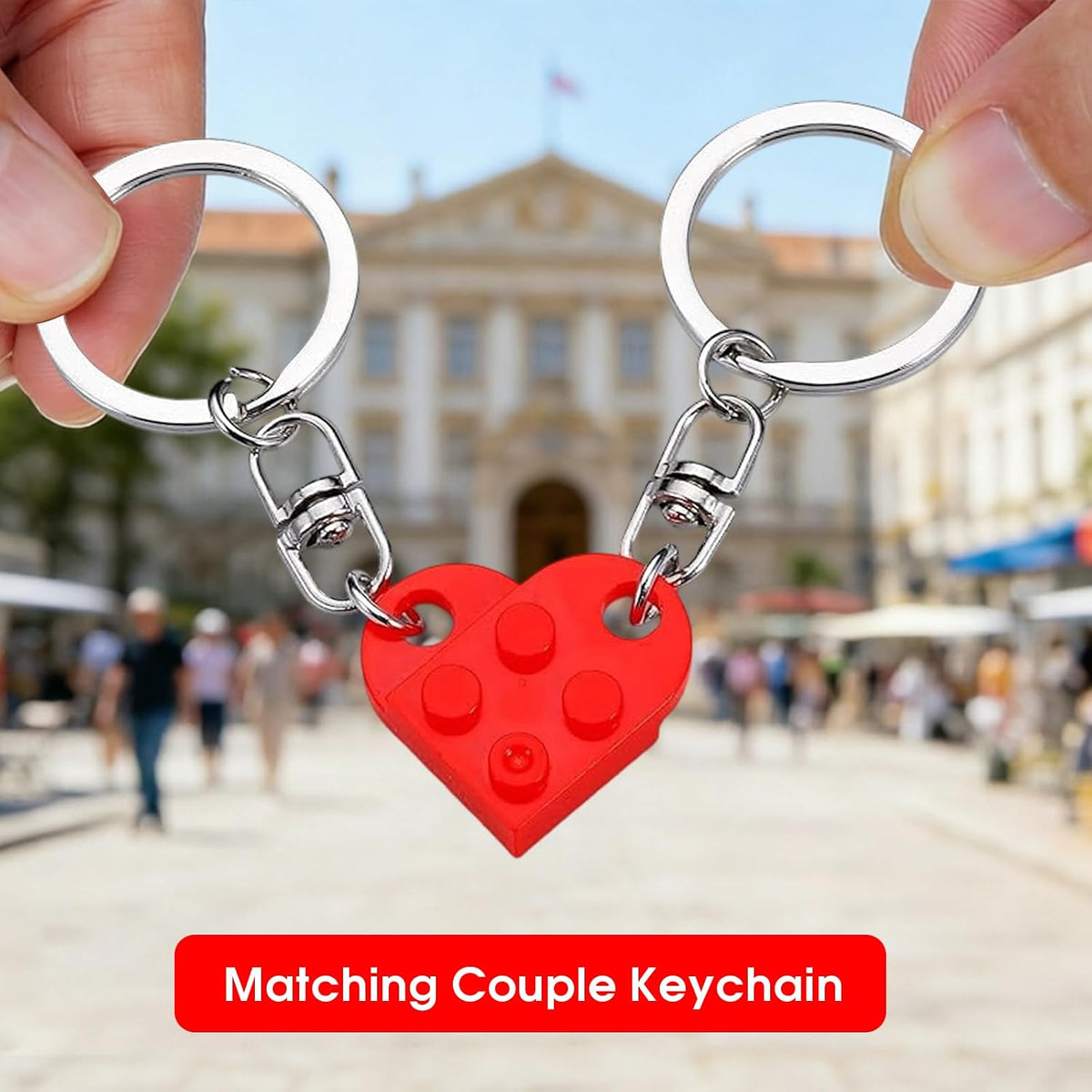 Couples Matching Keychain for Boyfriend Sweetest Day National Boyfriend Day