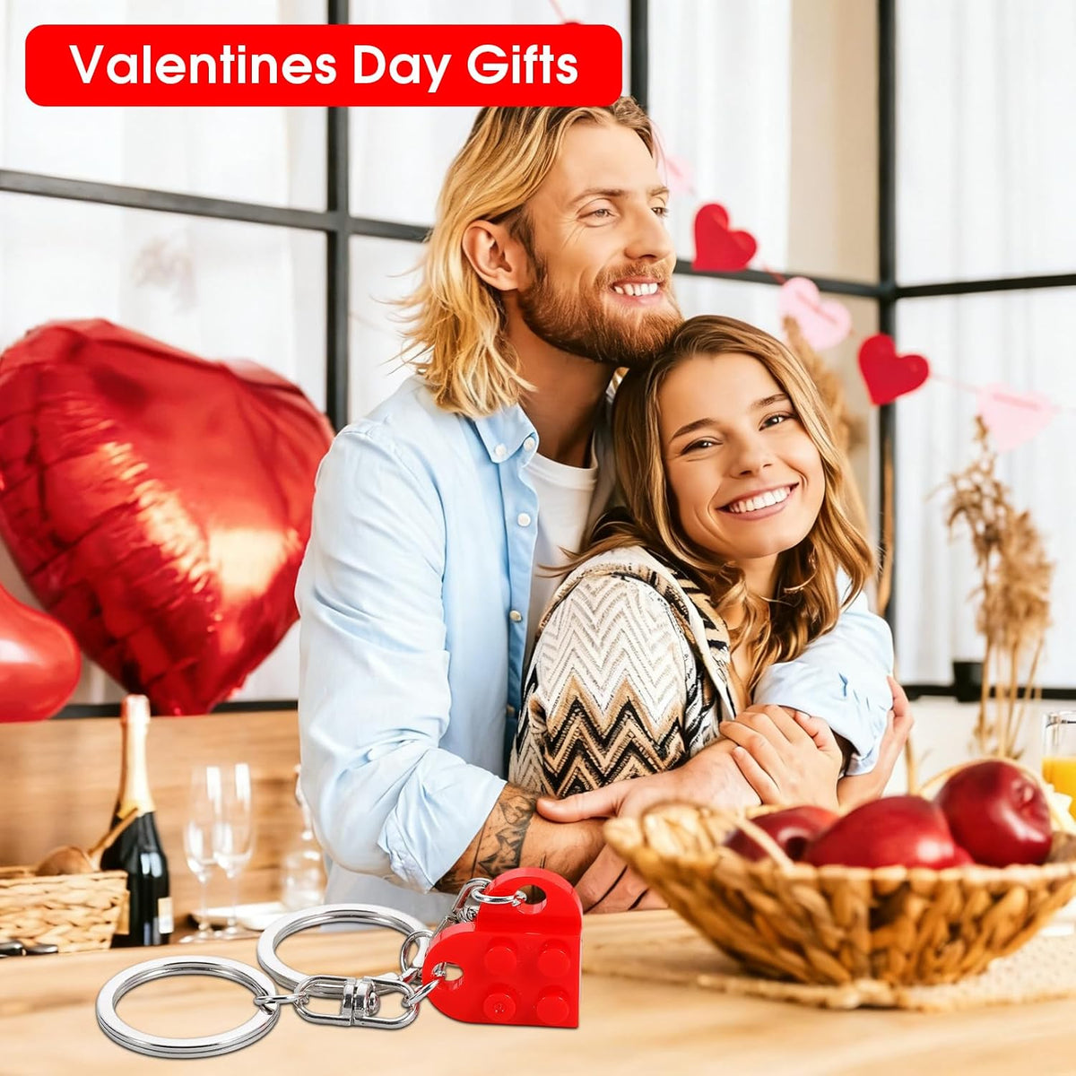 Couples Matching Keychain for Boyfriend Sweetest Day National Boyfriend Day
